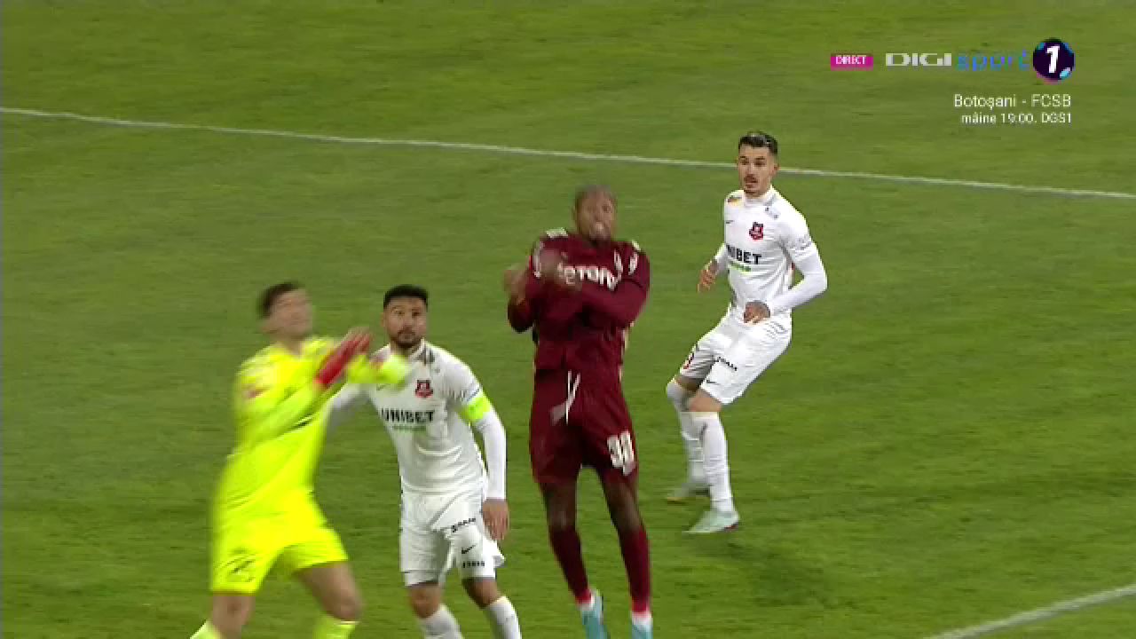 Ce a vrut Letica să facă aici? Eroare gravă în poarta lui Hermannstadt în meciul cu CFR Cluj_42