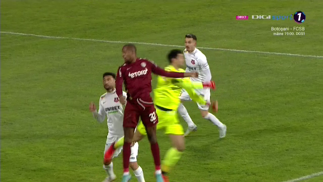 Ce a vrut Letica să facă aici? Eroare gravă în poarta lui Hermannstadt în meciul cu CFR Cluj_45