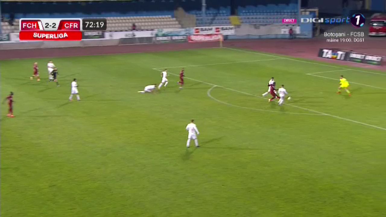 Ce a vrut Letica să facă aici? Eroare gravă în poarta lui Hermannstadt în meciul cu CFR Cluj_57