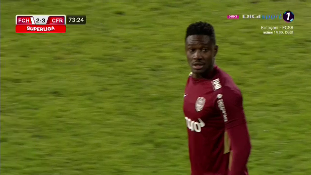 Ce a vrut Letica să facă aici? Eroare gravă în poarta lui Hermannstadt în meciul cu CFR Cluj_60