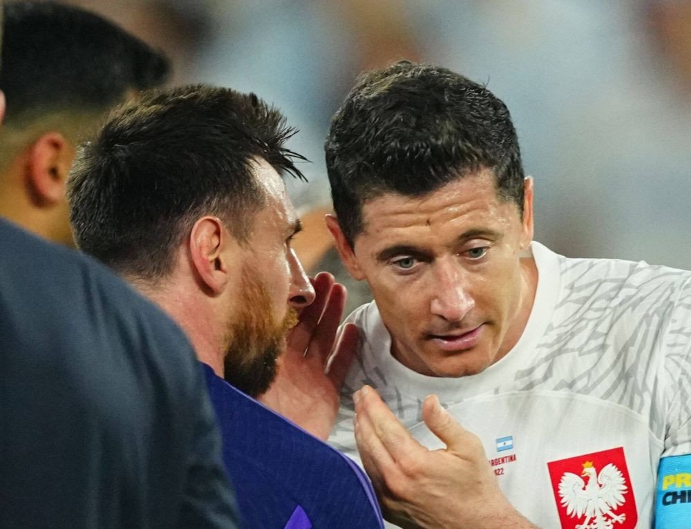 Ce i-a zis Messi lui Lewandowski la final, după ce în timpul meciului Argentina - Polonia l-a lăsat cu mâna întinsă_10