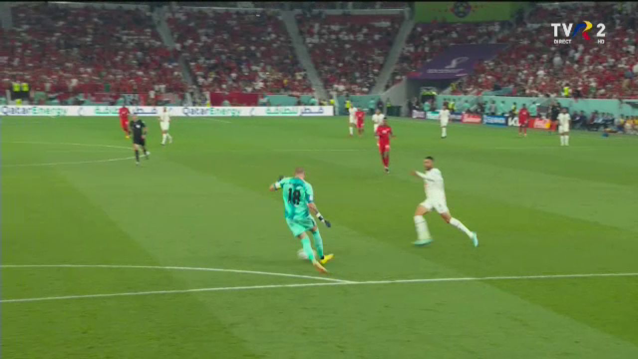 Milan Borjan, fostul portar de la FC Vaslui, gafă colosală în Canada - Maroc: i-a pus golul pe tavă lui Ziyech_1