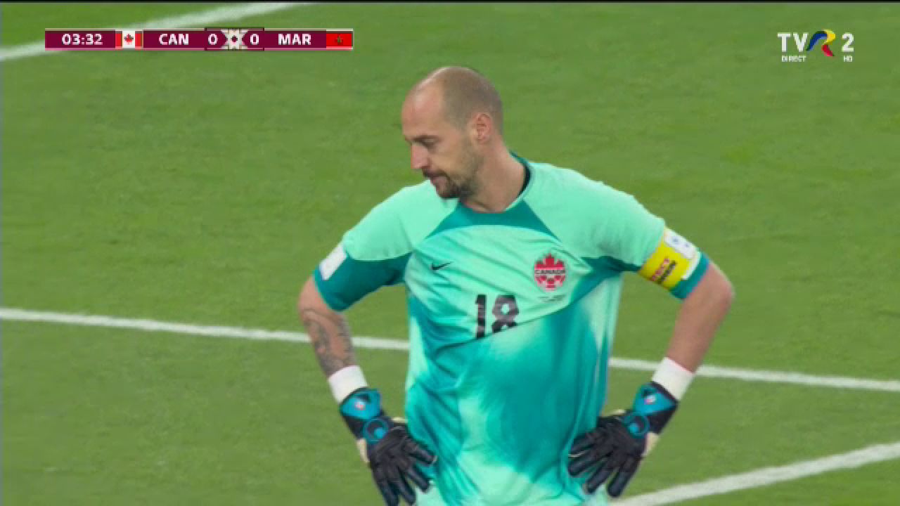 Milan Borjan, fostul portar de la FC Vaslui, gafă colosală în Canada - Maroc: i-a pus golul pe tavă lui Ziyech_4