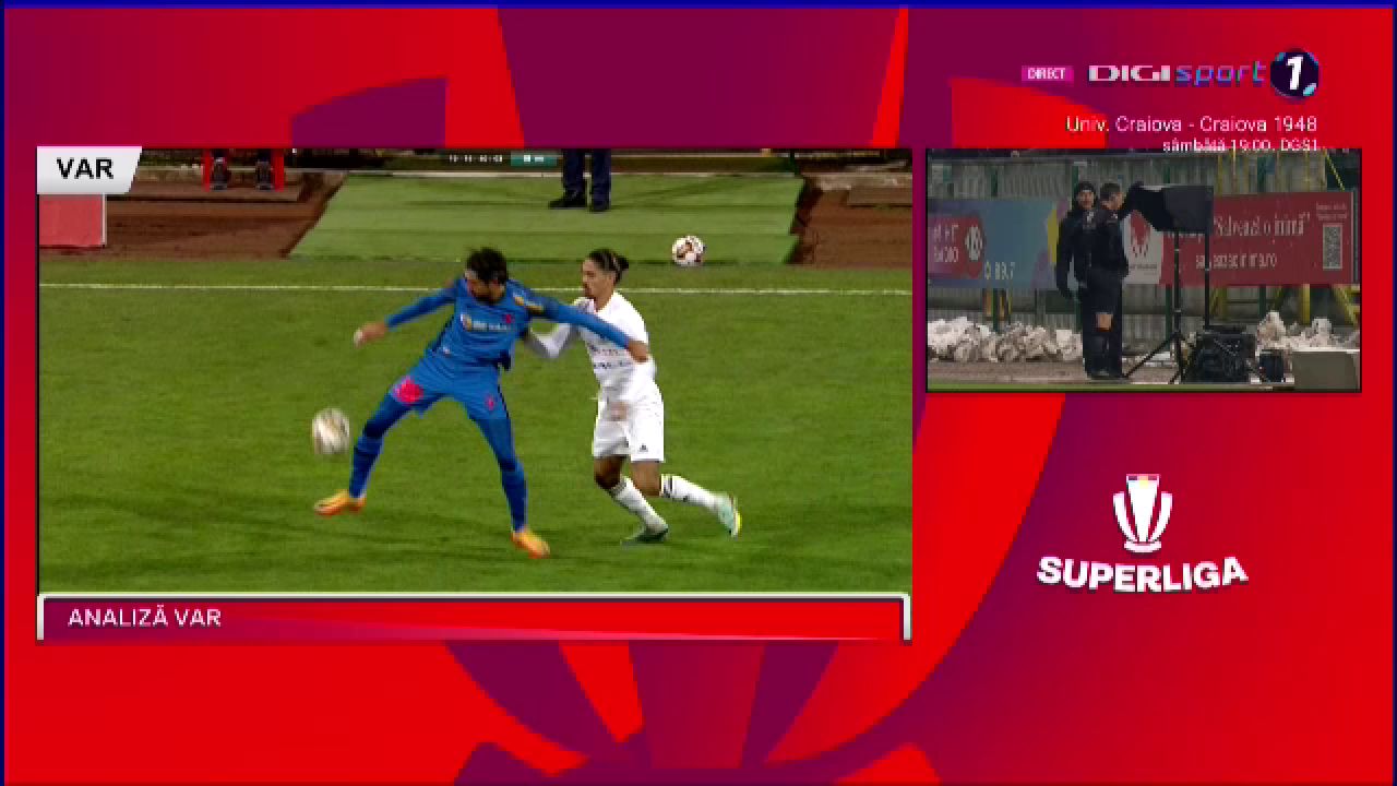 Decizie controversată a lui George Găman în FC Botoșani - FCSB! A validat golul gazdelor, deși faza a fost precedată de un fault_3