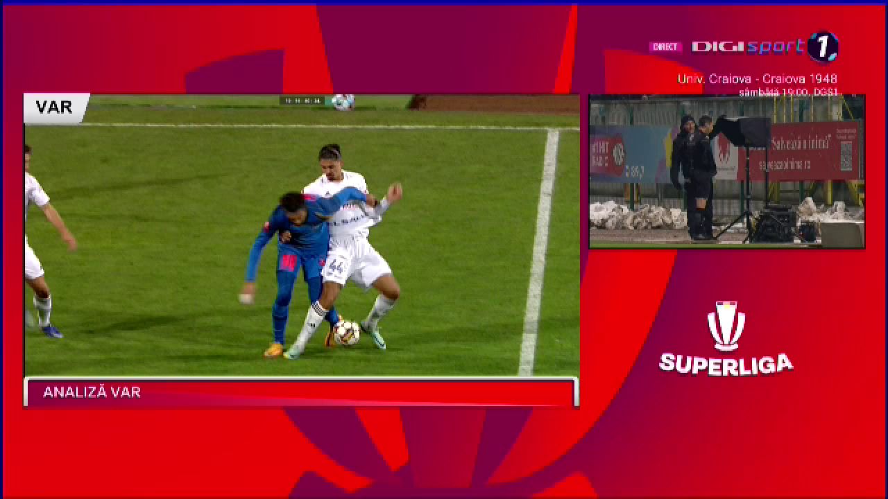 Decizie controversată a lui George Găman în FC Botoșani - FCSB! A validat golul gazdelor, deși faza a fost precedată de un fault_7