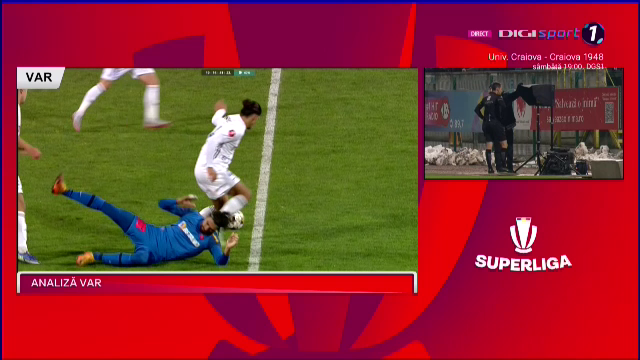 Decizie controversată a lui George Găman în FC Botoșani - FCSB! A validat golul gazdelor, deși faza a fost precedată de un fault_9