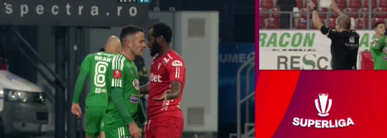 Gest oribil în UTA - Sepsi: Aly Abeid l-a scuipat pe Adnan Aganovic_4