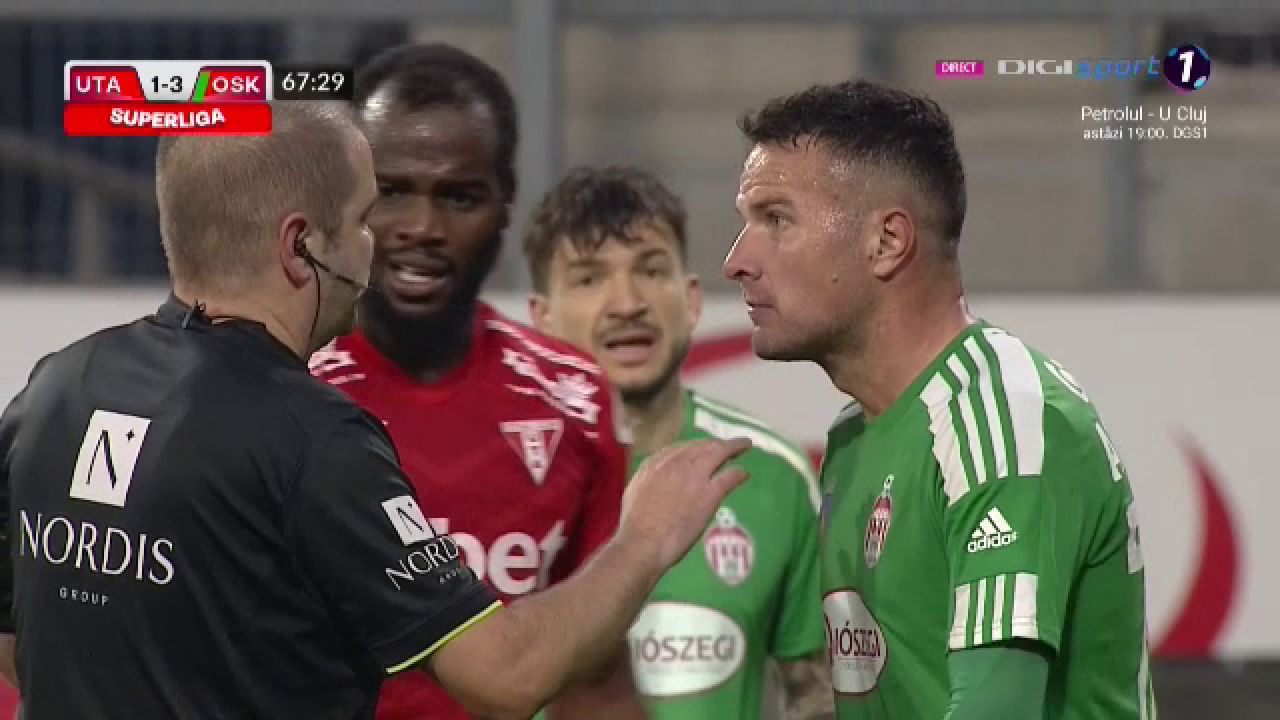 Gest oribil în UTA - Sepsi: Aly Abeid l-a scuipat pe Adnan Aganovic_15