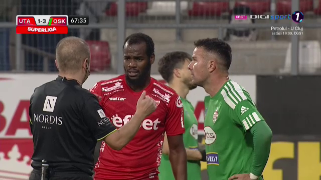 Gest oribil în UTA - Sepsi: Aly Abeid l-a scuipat pe Adnan Aganovic_16