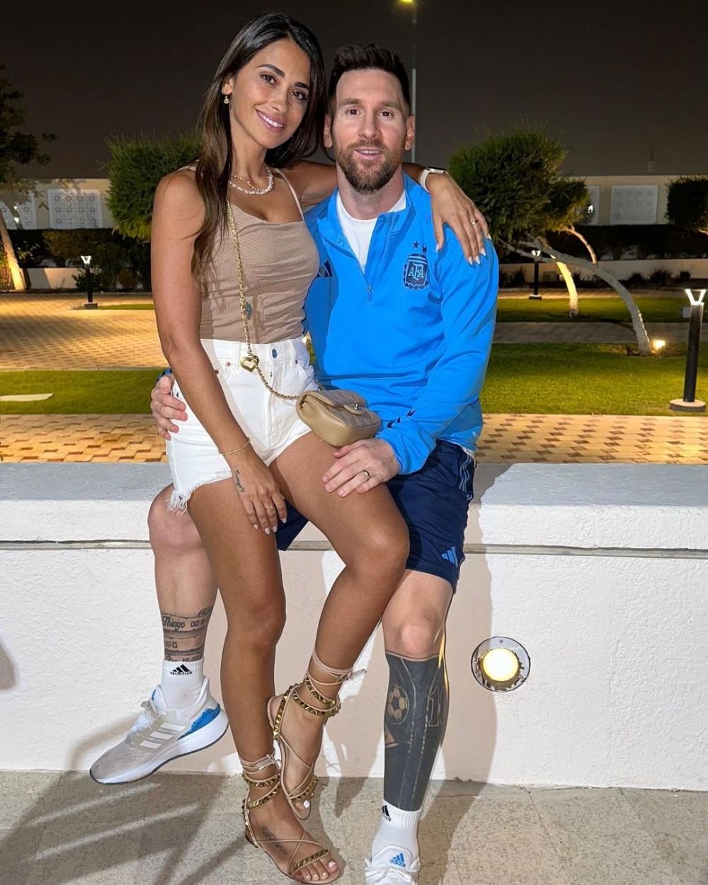 Fotografia postată de soția lui Lionel Messi după victoria Argentinei împotriva Australiei. A strâns peste 17 milioane de aprecieri_8