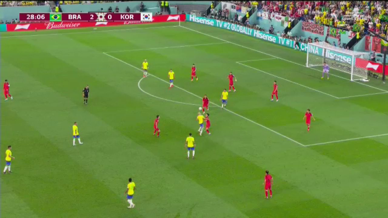 Ce preluare! Ce pasă! Ce execuție! Richarlison, fază de nota 10 în Brazilia - Coreea de Sud_3