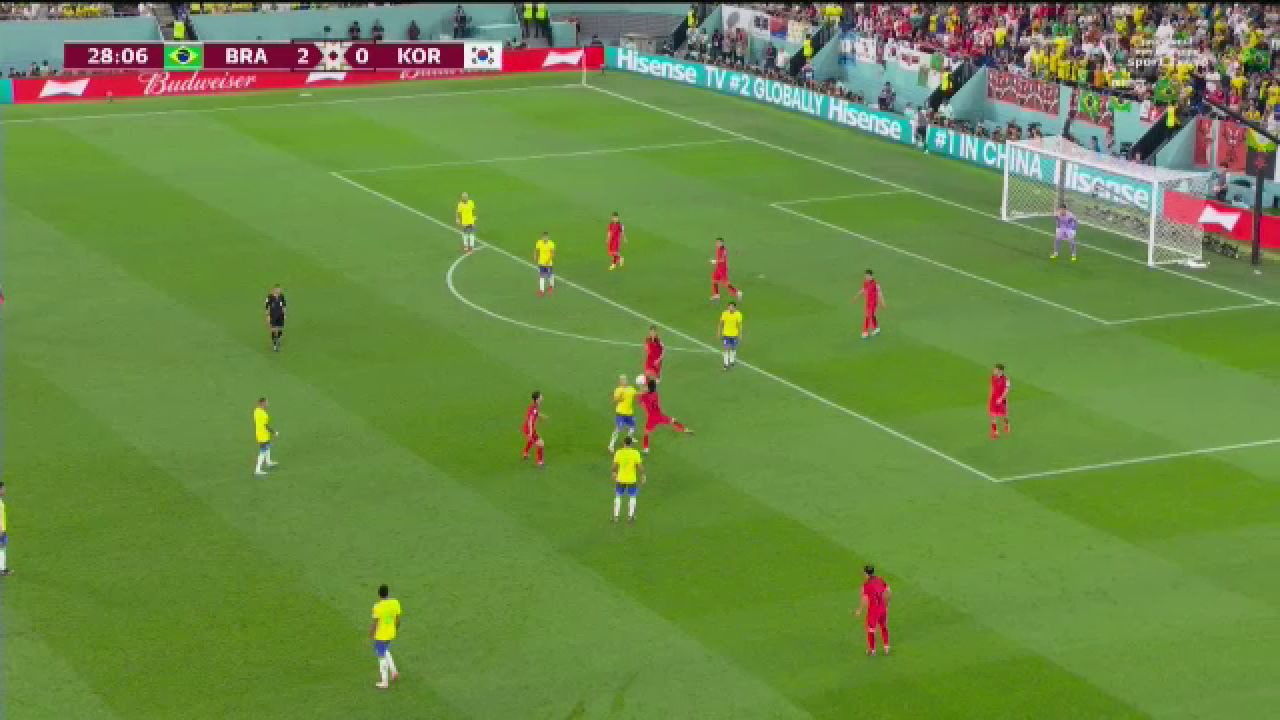 Ce preluare! Ce pasă! Ce execuție! Richarlison, fază de nota 10 în Brazilia - Coreea de Sud_4