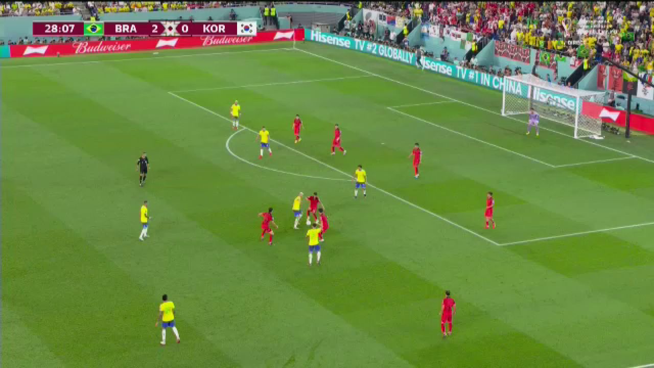 Ce preluare! Ce pasă! Ce execuție! Richarlison, fază de nota 10 în Brazilia - Coreea de Sud_6