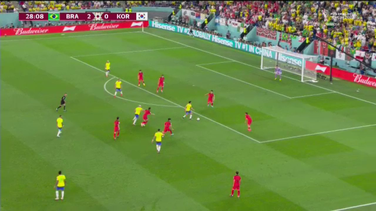 Ce preluare! Ce pasă! Ce execuție! Richarlison, fază de nota 10 în Brazilia - Coreea de Sud_8