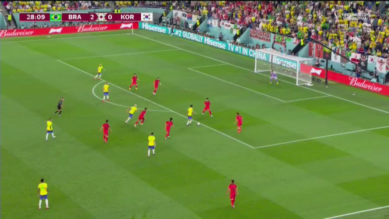 Ce preluare! Ce pasă! Ce execuție! Richarlison, fază de nota 10 în Brazilia - Coreea de Sud_9