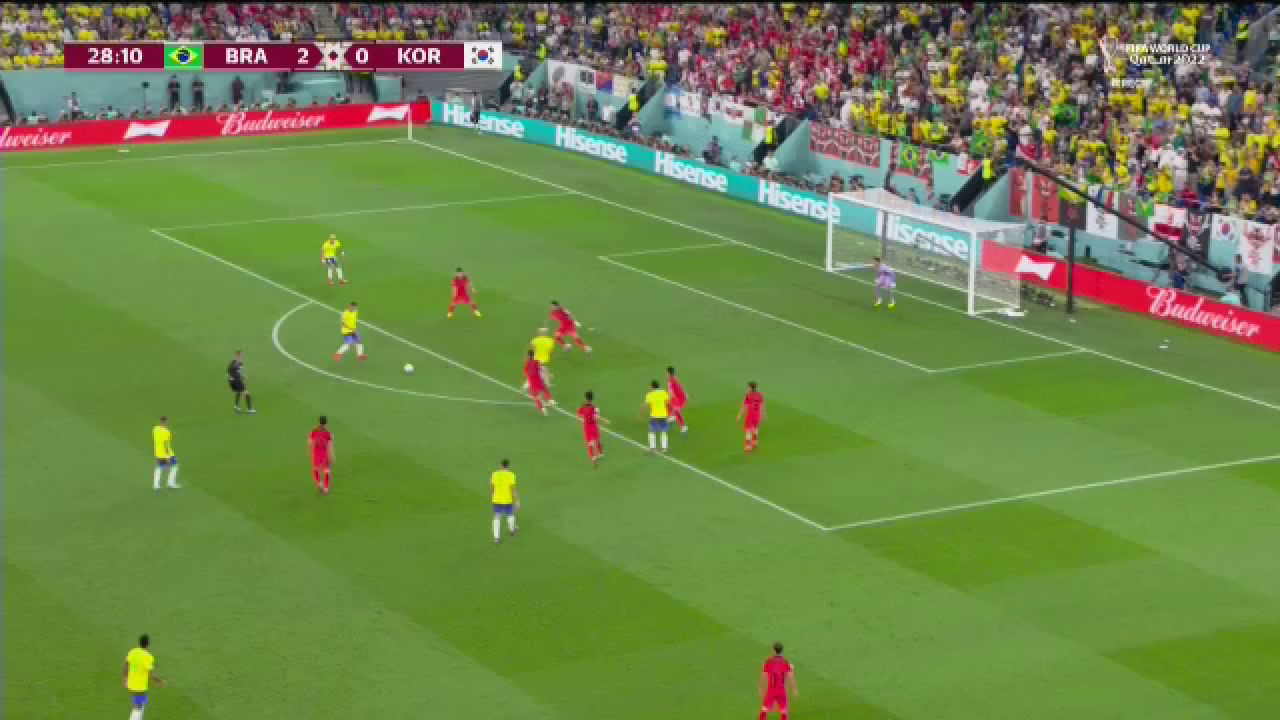 Ce preluare! Ce pasă! Ce execuție! Richarlison, fază de nota 10 în Brazilia - Coreea de Sud_11