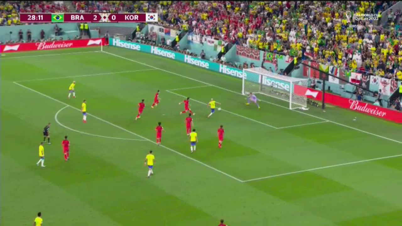Ce preluare! Ce pasă! Ce execuție! Richarlison, fază de nota 10 în Brazilia - Coreea de Sud_13