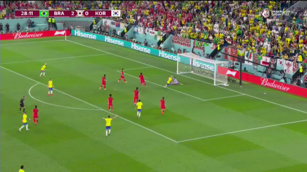 Ce preluare! Ce pasă! Ce execuție! Richarlison, fază de nota 10 în Brazilia - Coreea de Sud_16