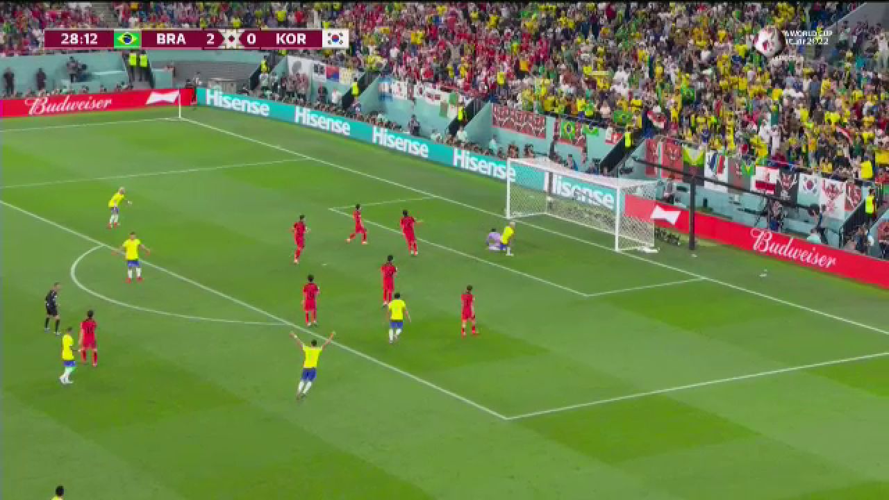 Ce preluare! Ce pasă! Ce execuție! Richarlison, fază de nota 10 în Brazilia - Coreea de Sud_17