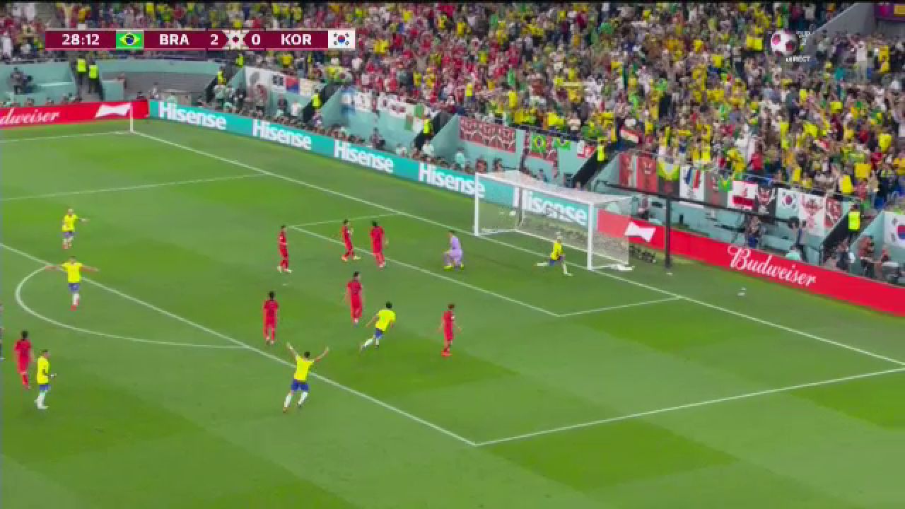 Ce preluare! Ce pasă! Ce execuție! Richarlison, fază de nota 10 în Brazilia - Coreea de Sud_20