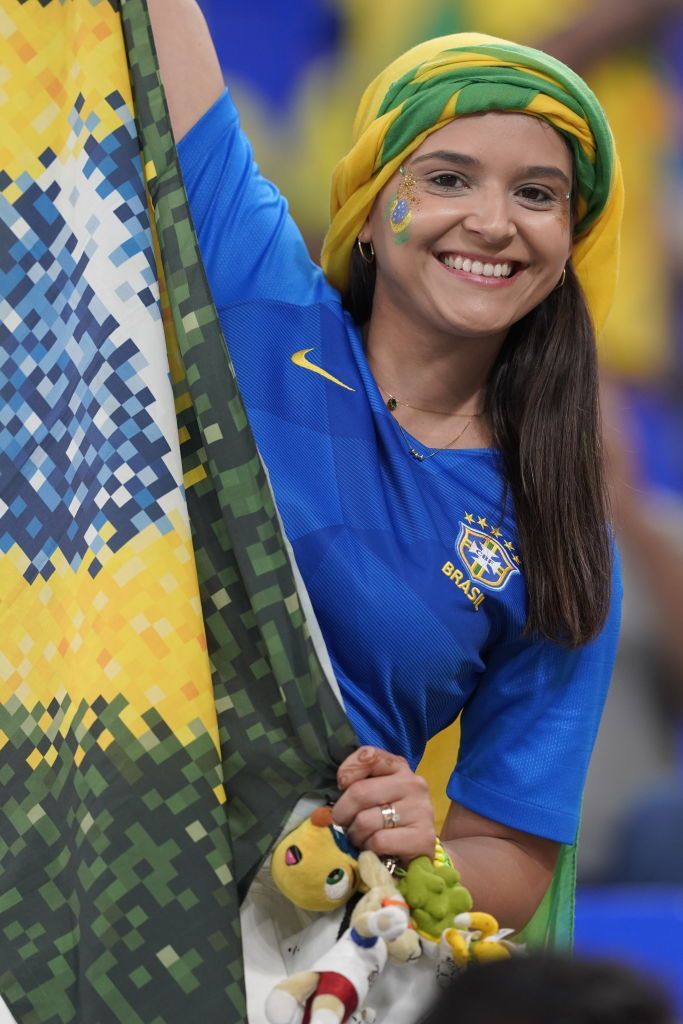 Braziliencele au făcut show în tribune la meciul cu Coreea de Sud!_16