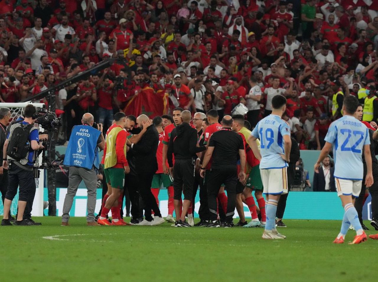 Imaginile tristeții! Cum au fost surprinși spaniolii după eliminarea șoc din optimile Mondialului_6