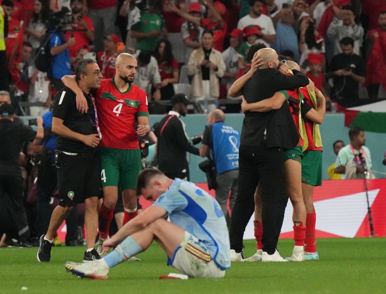 Imaginile tristeții! Cum au fost surprinși spaniolii după eliminarea șoc din optimile Mondialului_21