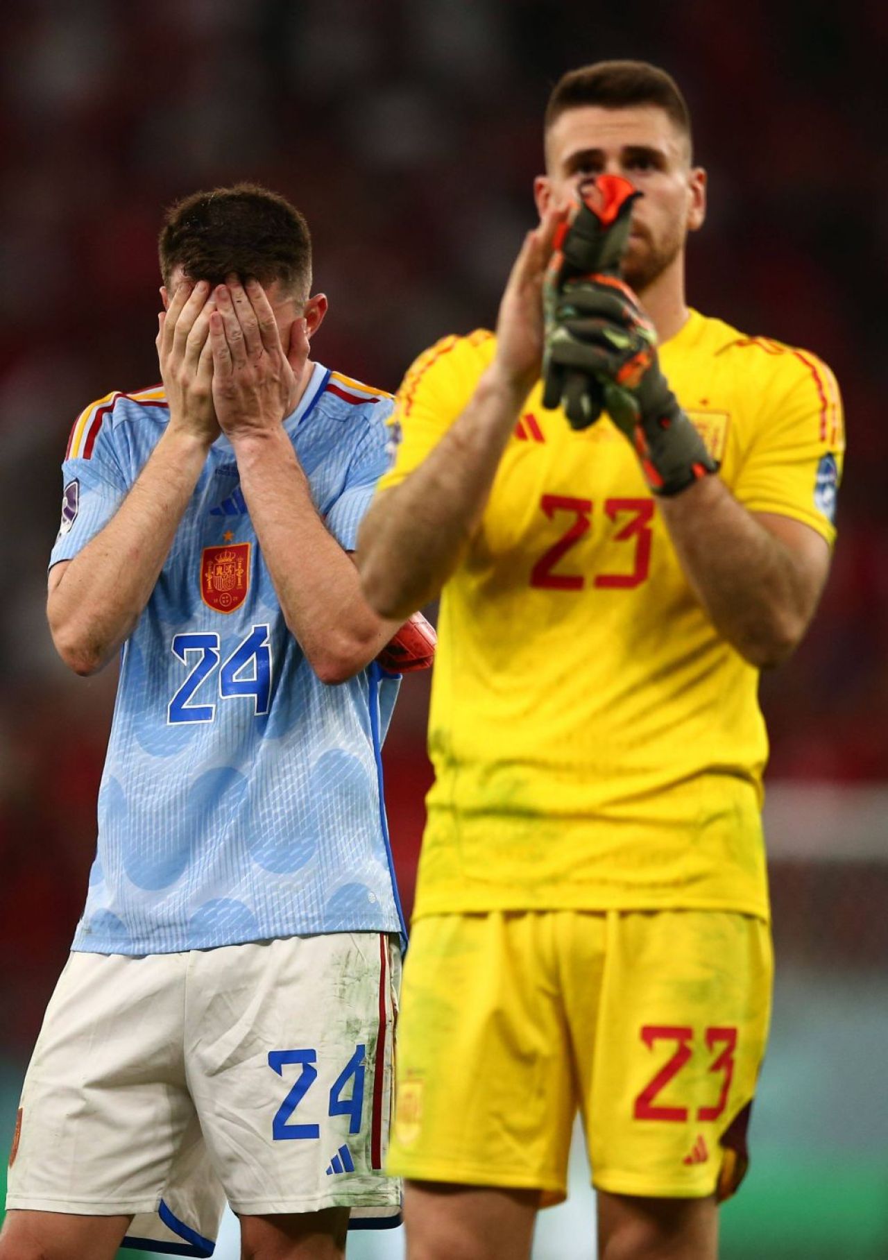 Imaginile tristeții! Cum au fost surprinși spaniolii după eliminarea șoc din optimile Mondialului_30