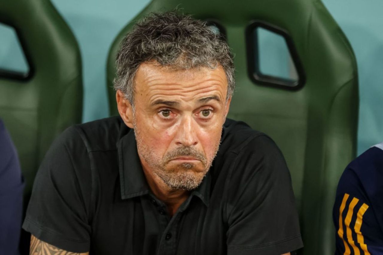 Reacția lui Luis Enrique după eliminarea Spaniei de la Mondial:
