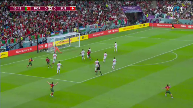 Ce execuție! Goncalo Ramos a „rupt” plasa cu reușita sa din Portugalia - Elveția din optimile Mondialului_21