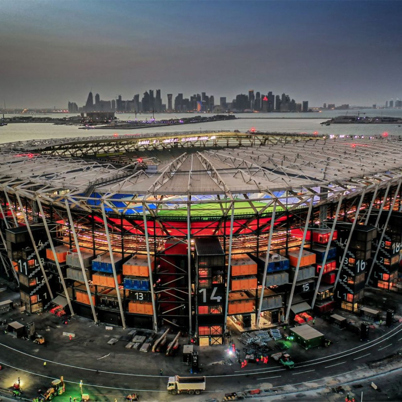 Brazilia-Coreea de Sud, ultima partidă pe stadionul 974. E uimitor ce se întâmplă cu arena construită special pentru Mondial _5
