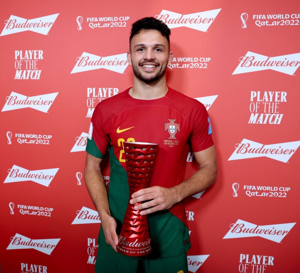 Prima reacție a lui Goncalo Ramos, tânărul care l-a lăsat pe banca de rezerve pe Cristiano Ronaldo și a marcat un hattrick _7