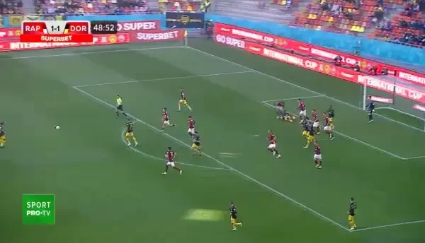 Golul lui Reyna în Rapid - Borussia Dortmund