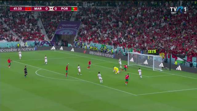 Sigur l-a făcut gelos pe CR7! En-Nesyri a înscris un gol magnific în Maroc - Portugalia, după ce s-a înălțat ca un vultur în fața lui Diogo Costa_17