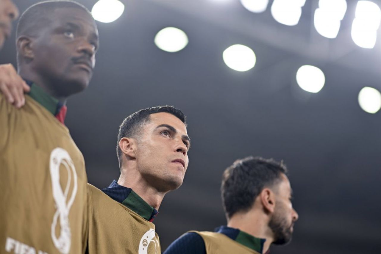 Gust amar? Cristiano Ronaldo, surprins de fotoreporteri în timpul meciului Portugalia - Maroc_5