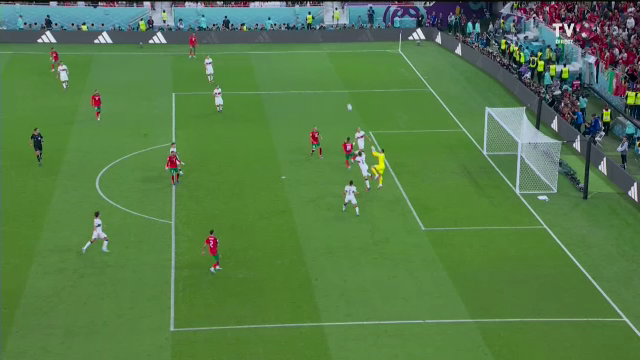 Sigur l-a făcut gelos pe CR7! En-Nesyri a înscris un gol magnific în Maroc - Portugalia, după ce s-a înălțat ca un vultur în fața lui Diogo Costa_33