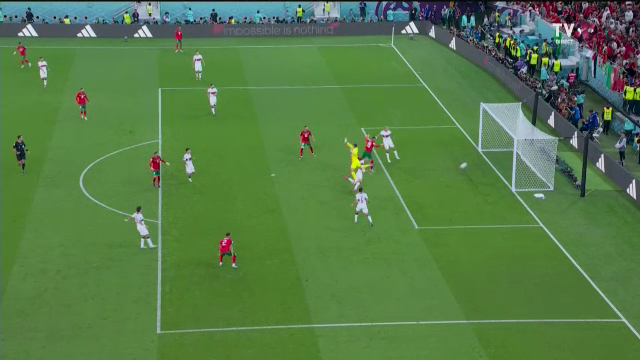 Sigur l-a făcut gelos pe CR7! En-Nesyri a înscris un gol magnific în Maroc - Portugalia, după ce s-a înălțat ca un vultur în fața lui Diogo Costa_36