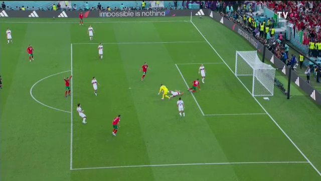 Sigur l-a făcut gelos pe CR7! En-Nesyri a înscris un gol magnific în Maroc - Portugalia, după ce s-a înălțat ca un vultur în fața lui Diogo Costa_38