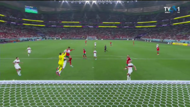 Sigur l-a făcut gelos pe CR7! En-Nesyri a înscris un gol magnific în Maroc - Portugalia, după ce s-a înălțat ca un vultur în fața lui Diogo Costa_44