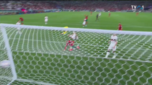 Sigur l-a făcut gelos pe CR7! En-Nesyri a înscris un gol magnific în Maroc - Portugalia, după ce s-a înălțat ca un vultur în fața lui Diogo Costa_50