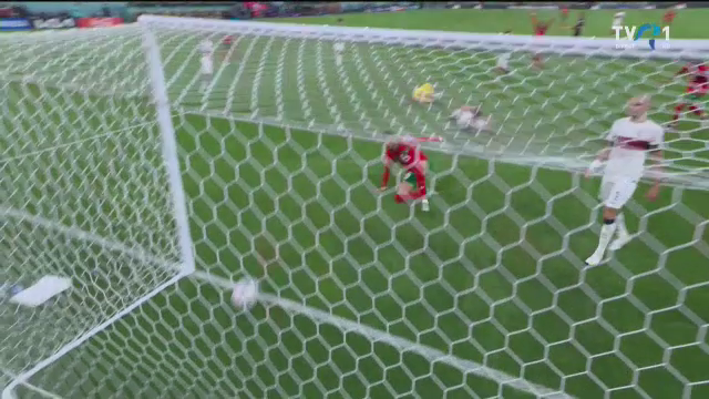 Sigur l-a făcut gelos pe CR7! En-Nesyri a înscris un gol magnific în Maroc - Portugalia, după ce s-a înălțat ca un vultur în fața lui Diogo Costa_52