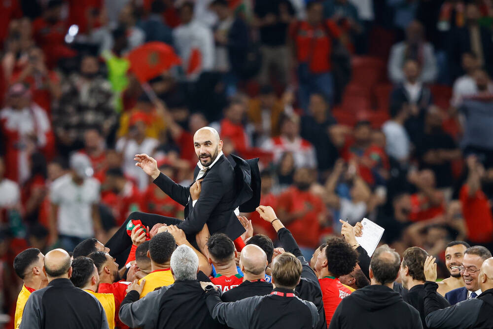 Walid Regragui, „Mourinho al Africii”: cum a schimbat istoria marocanul născut în Franța și ce adversar vrea în semifinale_3