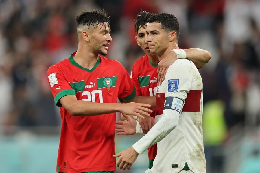 Marocanii nu l-au menajat pe Cristiano Ronaldo după victoria de la Cupa Mondială: „Unde este? Aeroportul este în partea cealaltă!”_1