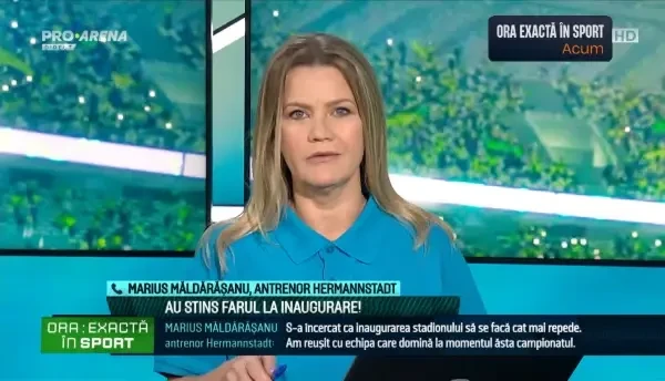 Marius Măldărășanu, &icirc;n direct la Ora Exactă &icirc;n Sport, pe PRO Arena (11/12/2022)