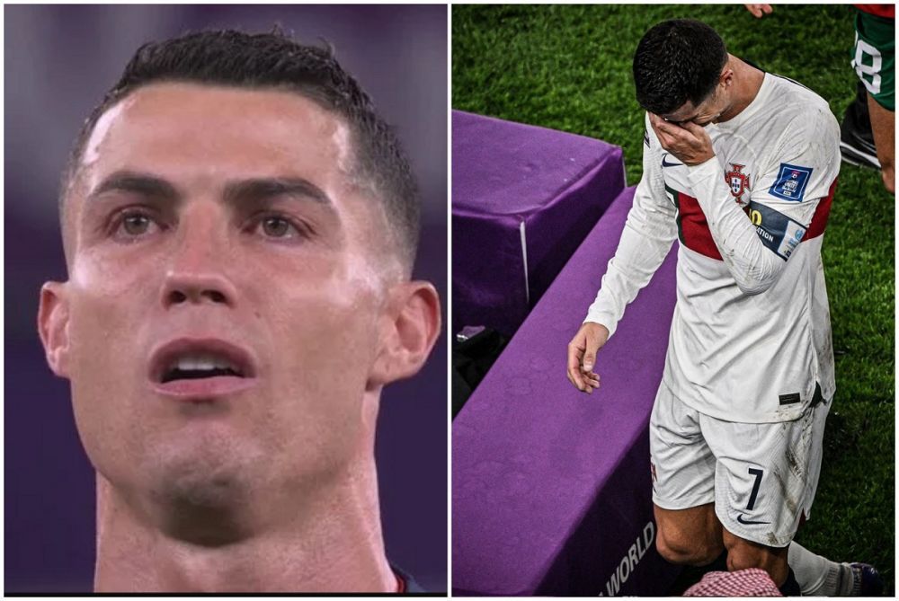 Imagini emoționante! Cristiano Ronaldo a început Campionatul Mondial din Qatar așa cum l-a sfârșit: plângând _23