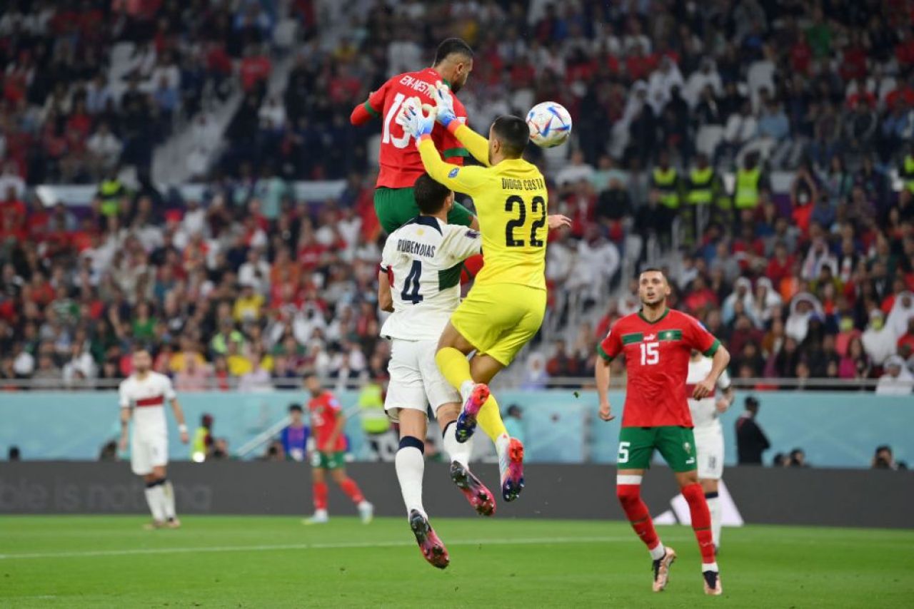Recordul lui Cristiano Ronaldo, doborât la golul care a trimis Portugalia acasă. Cât s-a înălțat Youssef En-Nesyri la reușita sa_3
