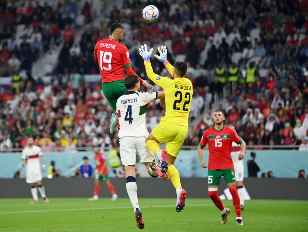 Recordul lui Cristiano Ronaldo, doborât la golul care a trimis Portugalia acasă. Cât s-a înălțat Youssef En-Nesyri la reușita sa_5