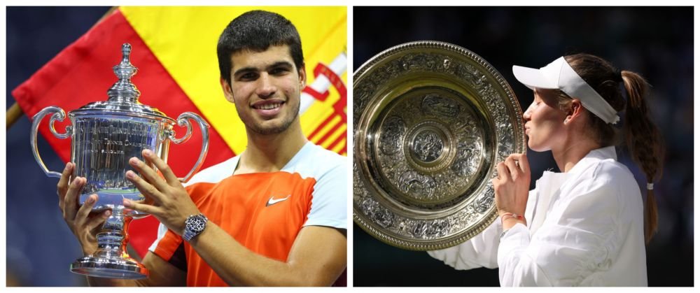Campionii de mare șlem, Alcaraz și Rybakina, sufocați de formatul sezonului: acuză că nu ar fi avut timp să se bucure de victorii_36