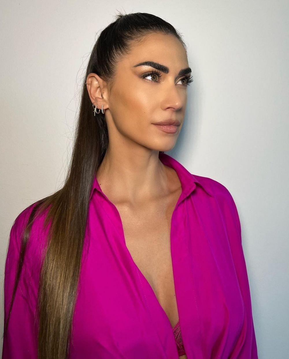 S-a dezbrăcat și a pozat acoperită doar de vopsea pentru a susține Italia la CM din 2010. Cum arată în prezent Melissa Satta, fosta soție a lui Christian Vieri_27
