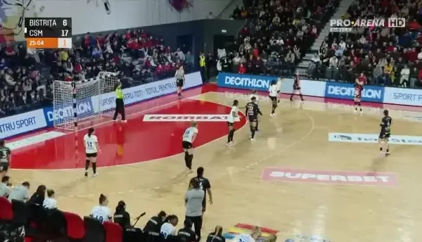 Gloria Bistrița - CSM București (prima repriză)